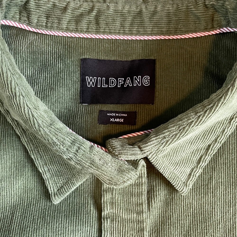 Wildfang Olive Corduroy Shirt - Picture 6 of 6